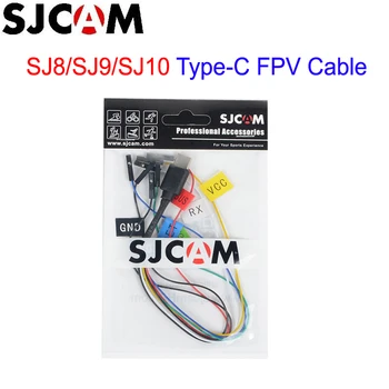 SJCAM SJ8 SJ9 SJ10 Type-C FPV кабел за дистанционно затвора за антена FPV за SJCAM SJ8 Pro SJ8 Plus Sj9 Strike Sj10 Pro Action Camera